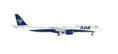 Herpa Wings	Azul Embraer E195-E2 – PS-AEK "A de Azul, B de Brasil"